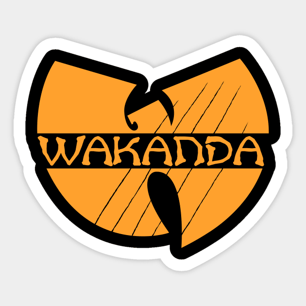 Wa-Kanda Yellow Sticker by pigboom